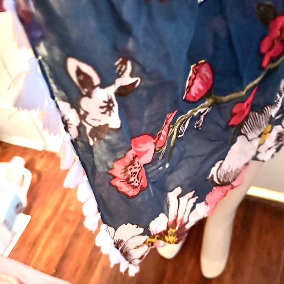 Gorgeous Nordstrom’s Floral Swim Cover up O/S - Picture 5 of 5